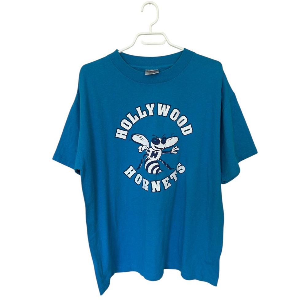 Hollywood Hornets Techno Crew Vintage Shirt Size XL